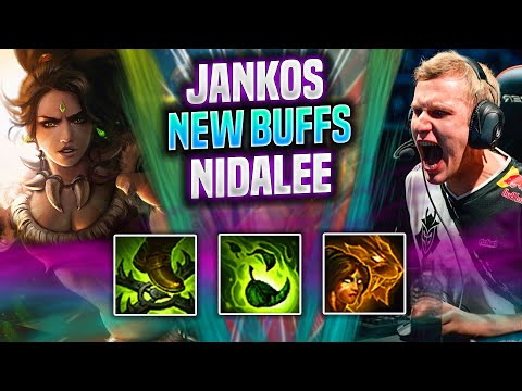 JANKOS TRIES NIDALEE WITH NEW BUFFS! - G2 Jankos Plays Nidalee Jungle vs Nunu! | Season 2022