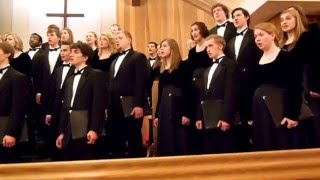 Concordia A Cappella Choir - &quot;Just a Closer Walk With Thee&quot; !