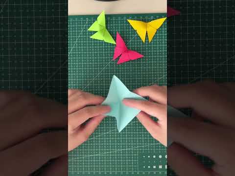DIY Origami Butterfly: Create Beautiful Paper Wings in Minutes!  #origami #paper #butterfly #diy
