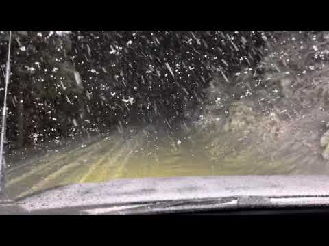 Baja Designs S8 40\" light bar in the snow