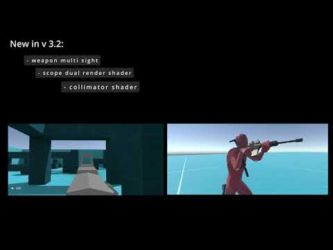 Unity 3D FPS TPS online v 3.2.0