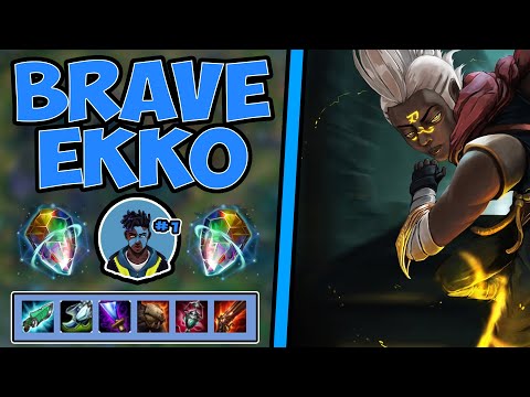 OMNISTONE GUNBLADE EKKO | BRAVE EKKO : UNRANKED TO MASTERS RANDOM BUILDS! #1
