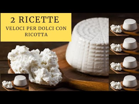 DOLCI ALLA RICOTTA IN POCHI MINUTI