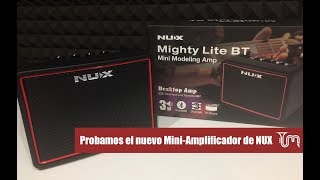 Video thumbnail for Nux Mighty lite BT by Ticó Música