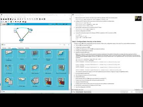 16.4.6 Packet Tracer - Configure Secure Passwords and SSH