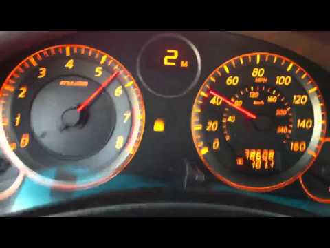 G35 sedan with weapon r secret weapon short ram air intake