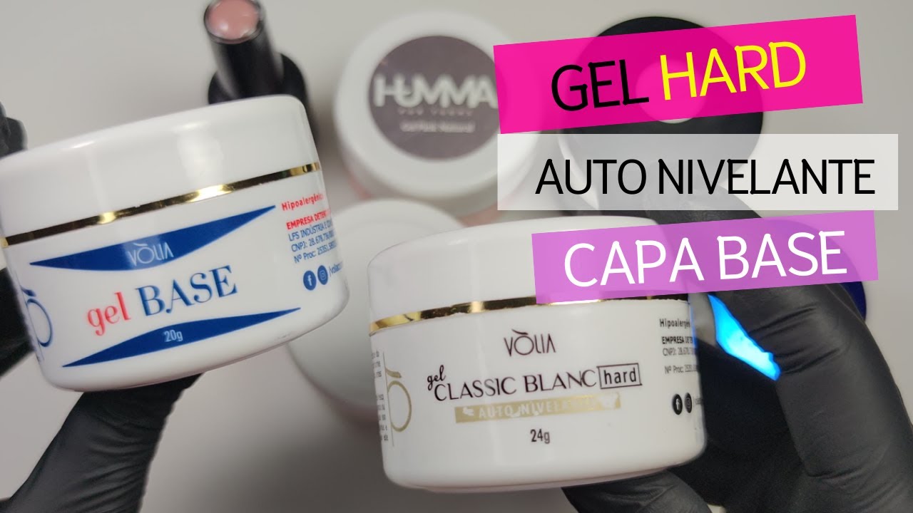 Gel Capa Base - Gel Hard - Gel de Construção - Quais são os tipos de Gel para alongamento de Unhas
