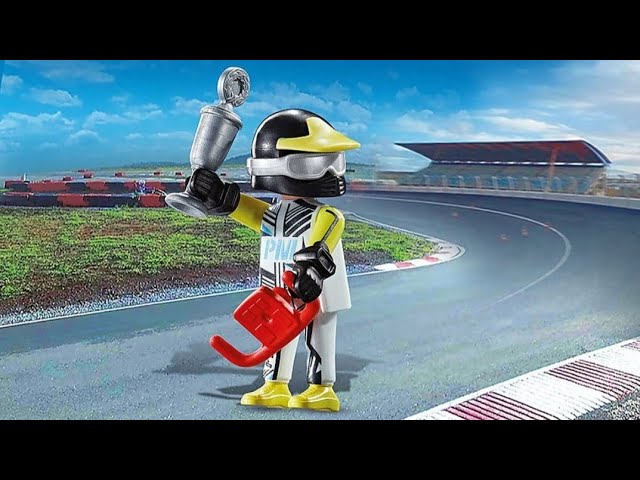 Vídeo relacionado con PLAYMOBIL Playmofriends Piloto de Carreras 70812, a Partir de 4 años