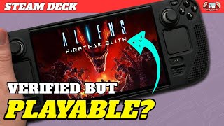 Aliens Fire Team Elite on Steam Deck - Verified BUT Is it Playable?