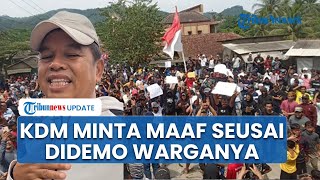 Dedi Mulyadi Minta Maaf seusai Didemo Warga Terdampak Penutupan Tambang: Kami Akan Bayarkan di 2026