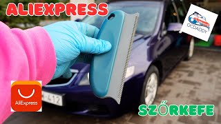 AliExpress-es szőrkefe teszt