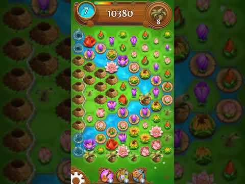 Blossom Blast Saga 689 level. No boosters.