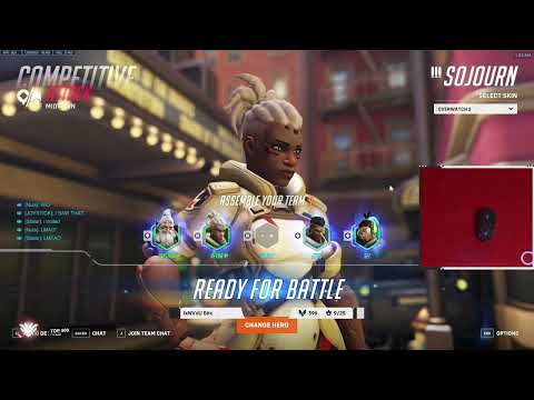 GALE is DOMINATING AS SOJOURN! POTG! [ OVERWATCH 2 SEASON 5 TOP 500 ]