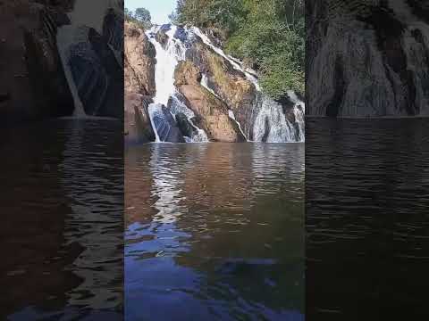 Cachoeira da Vale Verde São Jerônimo da Serra PR #natureza #rio #cachoeira #shortsvideo