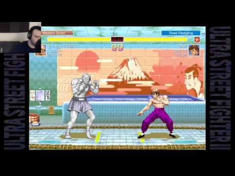 Ultra Street Fighter 2 Pro Controller Online MP pt38 - Fei Long's Rush Offensive