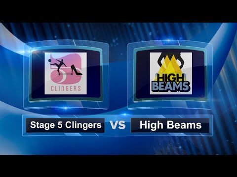 Stage 5 Clingers vs High Beams - Semi Finals - Women's New York Kickball Open #NYKO2015