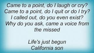 Adolescents - California Son Lyrics
