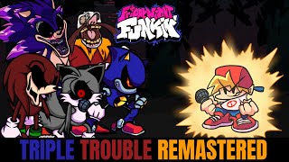 Cover art for Triple trouble-remastered