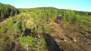preview picture of video 'Hole 23 disc golf park Julkujärvi Ylöjärvi Finland'