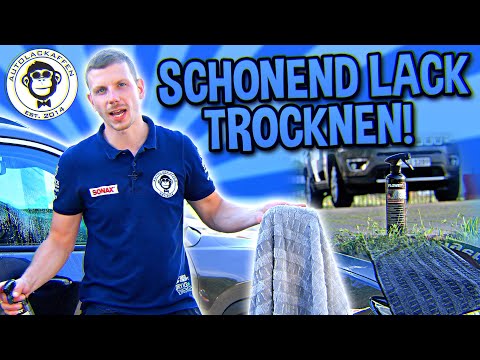 Quick Tipp Lacktrocknen in der Waschbox | AUTOLACKAFFEN