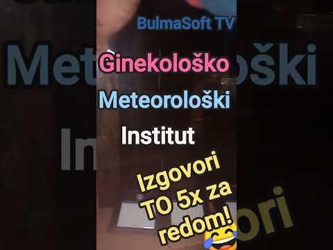 265: Ginekološko-Meteorološki institut feat. Tijana Dapčević **BulmaSoft TV**