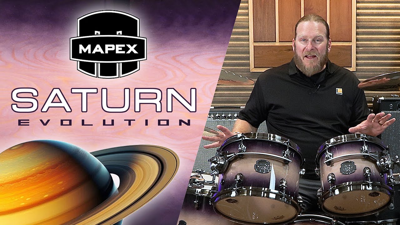 opens link to DRUMS THAT ARE OUT OF THIS WORLD! MAPEX SATURN EVOLUTION!
