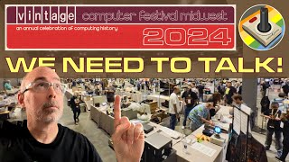 🚙️ Vintage Computer Festival Midwest 19 (2024): New Venue & New Vibes