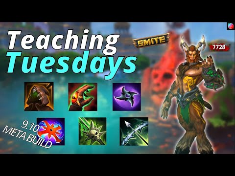"NEW SHADOWSTEEL META BUILD SHREDS!!!" | TEACHING TUESDAYS - SMITE