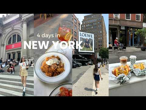 4 days in NYC 🍒✨｜summer in the city of dreams 🗽☁️