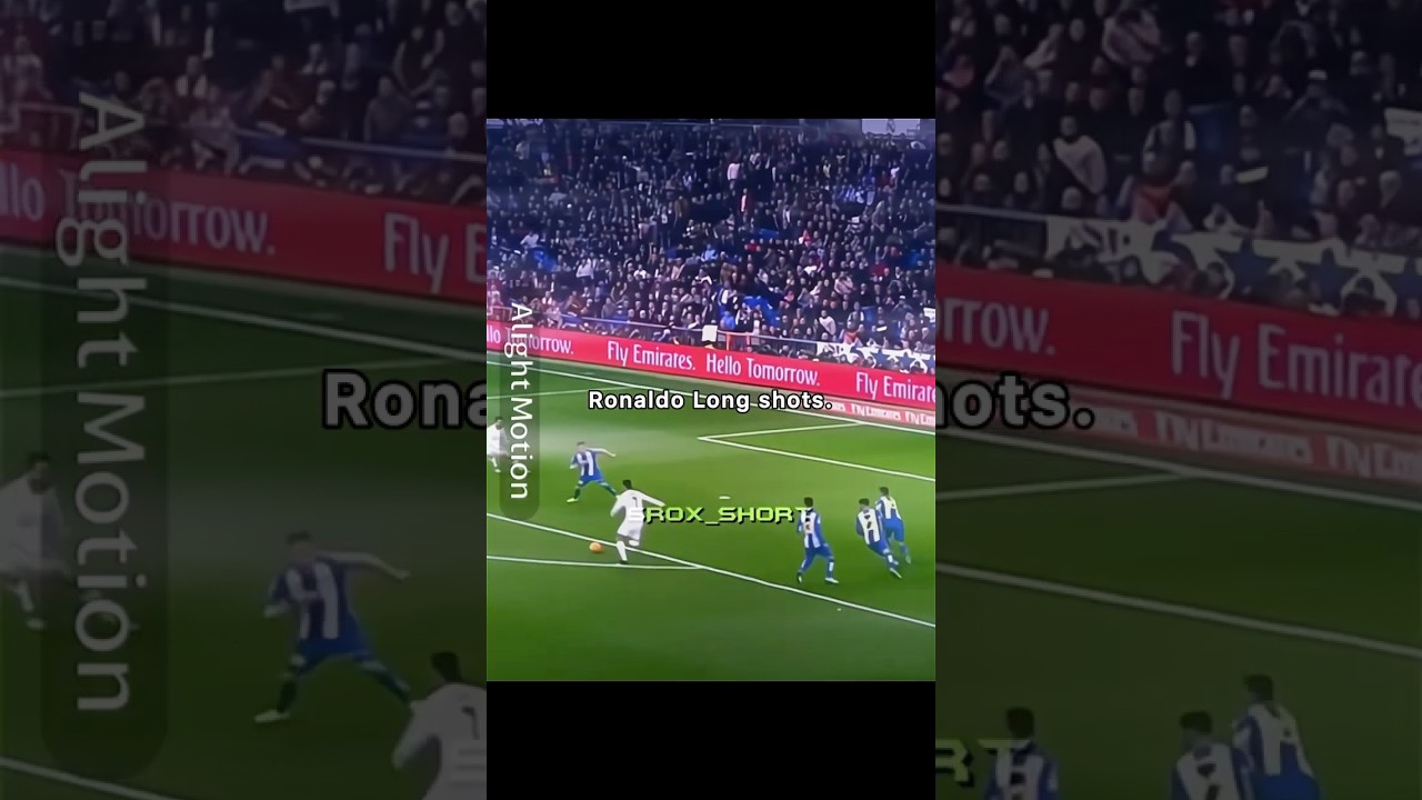 Ronaldo unbelievable long shots..🔥🚀 #trending #ronaldoshots #cr7 #alightmotion