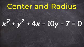 Download lagu How to find the center and radius of a circle in s... mp3