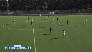 Calcio femminile, serie C, 6^ giornata - Siracusa -Matera
