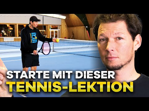 Learn to play tennis: Simple lesson for beginners