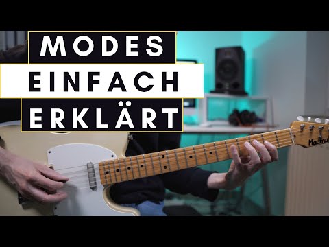 Die Modes (Kirchentonarten) auf der Gitarre - Gitarren Tutorial
