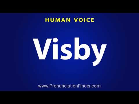 How To Pronounce Visby