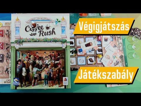Coffee Rush | Végigjátszás | Játékszabály - PumiGame