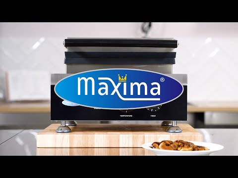 Maxima Gastro Donut Maker - 12 Mini -Donuts - Ø5 cm - mit Eingebauter Timer