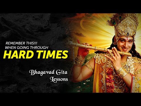 If Life Is Full Of Difficulties and You Feel Like Giving Up Watch This! Bhagavad Gita Lessons