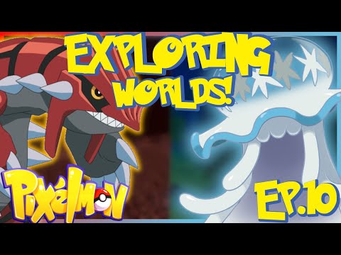 PIXELMON EPISODE 10: EXPLORING THE NETHER AND ULTRA SPACE IN PIXELMON!