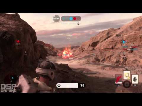 Star Wars Battlefront Launch gameplay pt19 - Bad Spawn City