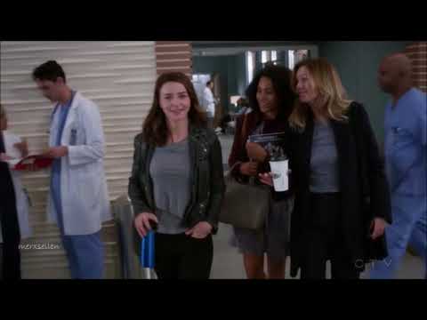 Grey's Anatomy 14x06 - Meredith is on the cover of the magazine