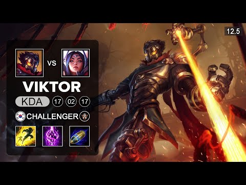 Viktor Mid vs Irelia - KR Challenger - Season 12 Patch 12.5