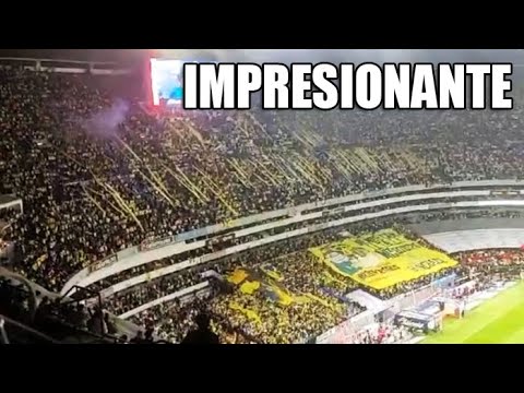"Recibimiento FINAL América vs Tigres Apertura 2023 #ligamx #america #tigres #futbol #final" Barra: Ritual Del Kaoz &bull; Club: América