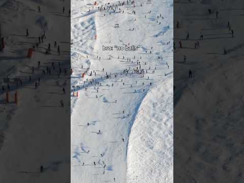 can you seen him? follow for more ski content 🎿 #snowboarding #skitrip #ski #skiingtrip #snow #fyp