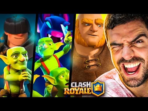 DECK BAIT COM GIGANTE NO CLASH ROYALE!