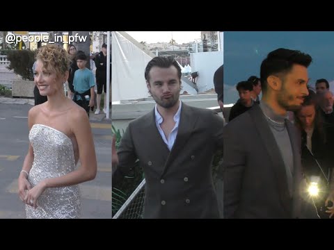 Amandine Petit, Anthony Colette, Baptiste Giabiconi - Global Gift Gala à Cannes - 19.05.2024