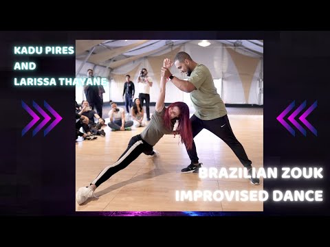 Brazilian Zouk with Kadu and Larissa | Improvised Zouk Dance at SBK