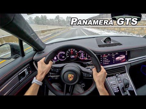 2022 Porsche Panamera GTS - Driving the V8 Twin Turbo Sleeper (POV Binaural Audio)
