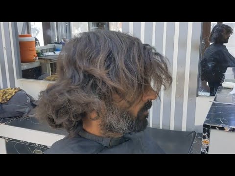 Homeless Man Brown Hair Unbelievable Transformation 