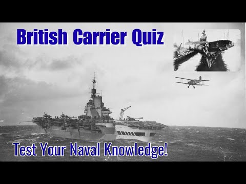 Test Your British Aircraft Carrier Knowledge With This Fun Quiz!